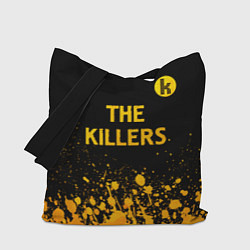 Сумка-шоппер The Killers - gold gradient посередине