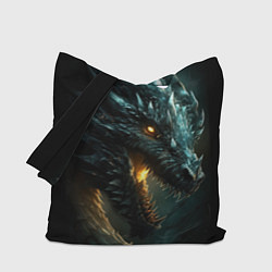Сумка-шоппер Древний дракон символ 2024