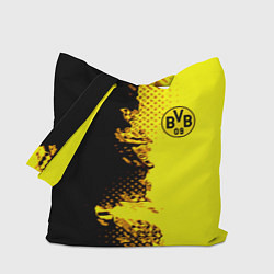 Сумка-шопер Borussia fc sport краски, цвет: 3D-принт