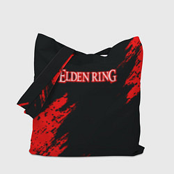 Сумка-шопер Elden ring краски текстура, цвет: 3D-принт
