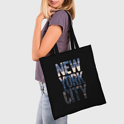 Сумка-шопер New York City - USA, цвет: 3D-принт — фото 2