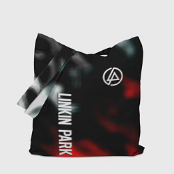 Сумка-шопер Linkin park flame, цвет: 3D-принт