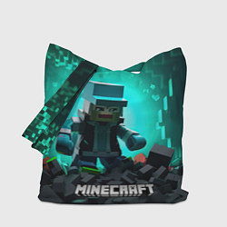 Сумка-шоппер Minecraft квадратный персонаж