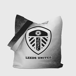 Сумка-шоппер Leeds United sport на светлом фоне