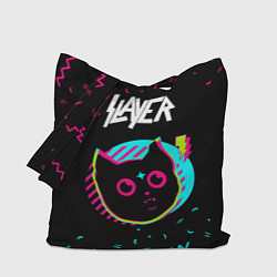 Сумка-шоппер Slayer - rock star cat