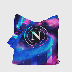 Сумка-шоппер Napoli неоновый космос