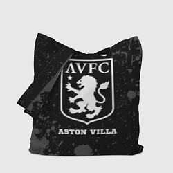 Сумка-шоппер Aston Villa sport на темном фоне