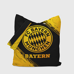 Сумка-шопер Bayern - gold gradient, цвет: 3D-принт
