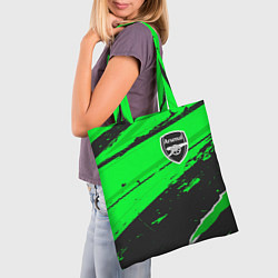 Сумка-шопер Arsenal sport green, цвет: 3D-принт — фото 2