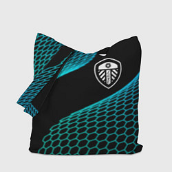 Сумка-шопер Leeds United football net, цвет: 3D-принт