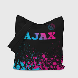 Сумка-шоппер Ajax - neon gradient посередине
