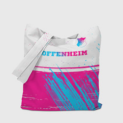 Сумка-шоппер Hoffenheim neon gradient style посередине