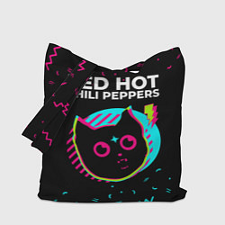 Сумка-шоппер Red Hot Chili Peppers - rock star cat