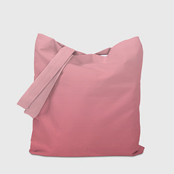 Сумка-шоппер Нежный розовый градиент
