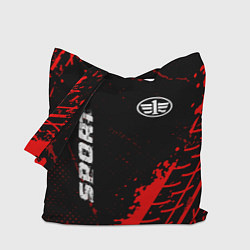 Сумка-шоппер FAW red sport tires
