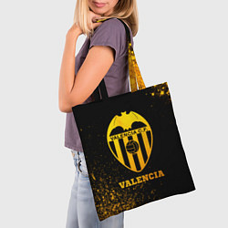 Сумка-шопер Valencia - gold gradient, цвет: 3D-принт — фото 2