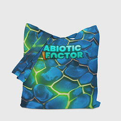 Сумка-шоппер Abiotic Factor logo bright neon