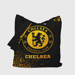 Сумка-шопер Chelsea - gold gradient, цвет: 3D-принт