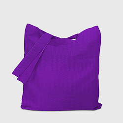 Сумка-шопер Фиолетовый текстурированный, цвет: 3D-принт