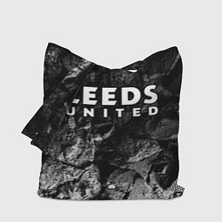 Сумка-шоппер Leeds United black graphite