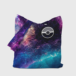 Сумка-шопер Pokemon space anime, цвет: 3D-принт