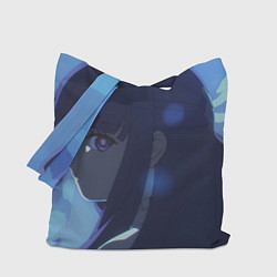 Сумка-шоппер Fern: Blue Cute Face