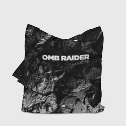 Сумка-шопер Tomb Raider black graphite, цвет: 3D-принт