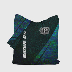 Сумка-шоппер Bayer 04 glitch blue