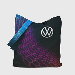 Сумка-шоппер Volkswagen neon hexagon