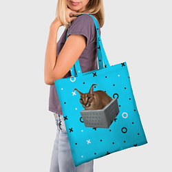 Сумка-шопер Шлепа в коробке, цвет: 3D-принт — фото 2