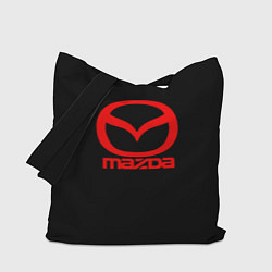 Сумка-шопер Mazda red logo, цвет: 3D-принт