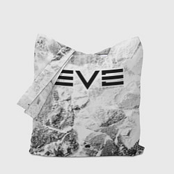 Сумка-шоппер EVE white graphite