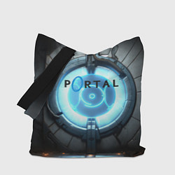 Сумка-шоппер Portal logo game