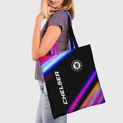 Сумка-шопер Chelsea speed game lights, цвет: 3D-принт — фото 2