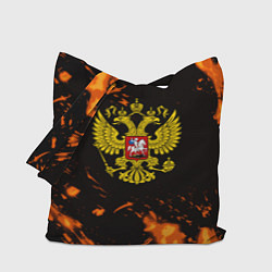 Сумка-шоппер Россия огненные краски