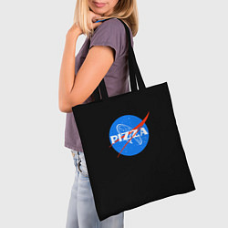 Сумка-шопер Пица мем бренд, цвет: 3D-принт — фото 2