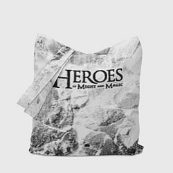 Сумка-шоппер Heroes of Might and Magic white graphite
