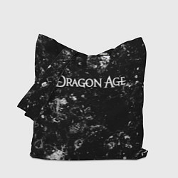 Сумка-шопер Dragon Age black ice, цвет: 3D-принт