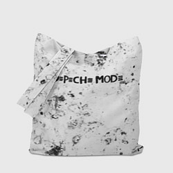 Сумка-шопер Depeche Mode dirty ice, цвет: 3D-принт