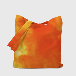 Сумка-шоппер Текстура огненного цвета