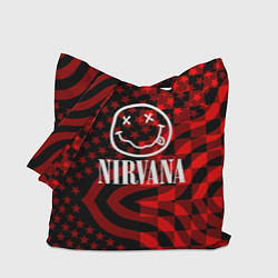 Сумка-шопер Nirvana star pattern, цвет: 3D-принт