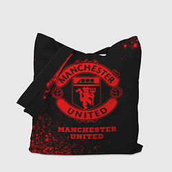 Сумка-шоппер Manchester United - red gradient