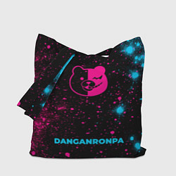 Сумка-шоппер Danganronpa - neon gradient по-центру