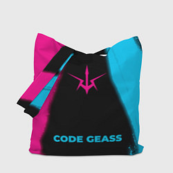 Сумка-шоппер Code Geass - neon gradient по-центру