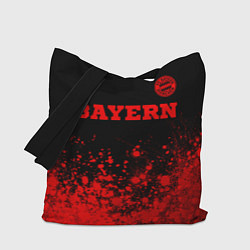 Сумка-шоппер Bayern - red gradient посередине