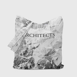 Сумка-шоппер Architects white graphite