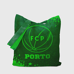 Сумка-шопер Porto - green gradient, цвет: 3D-принт