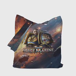 Сумка-шоппер Warhammer 40000 space marine 2 Captain Titus