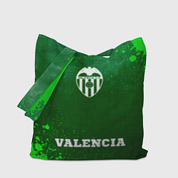 Сумка-шоппер Valencia - green gradient по-центру