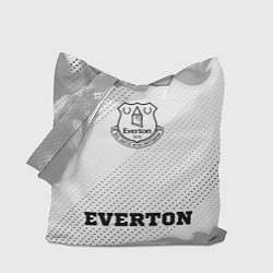 Сумка-шопер Everton sport на светлом фоне по-центру, цвет: 3D-принт